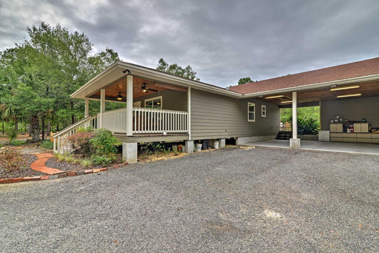 Crystal River Cottage On 1 Acre With Deck And Porch! Yankeetown Buitenkant foto